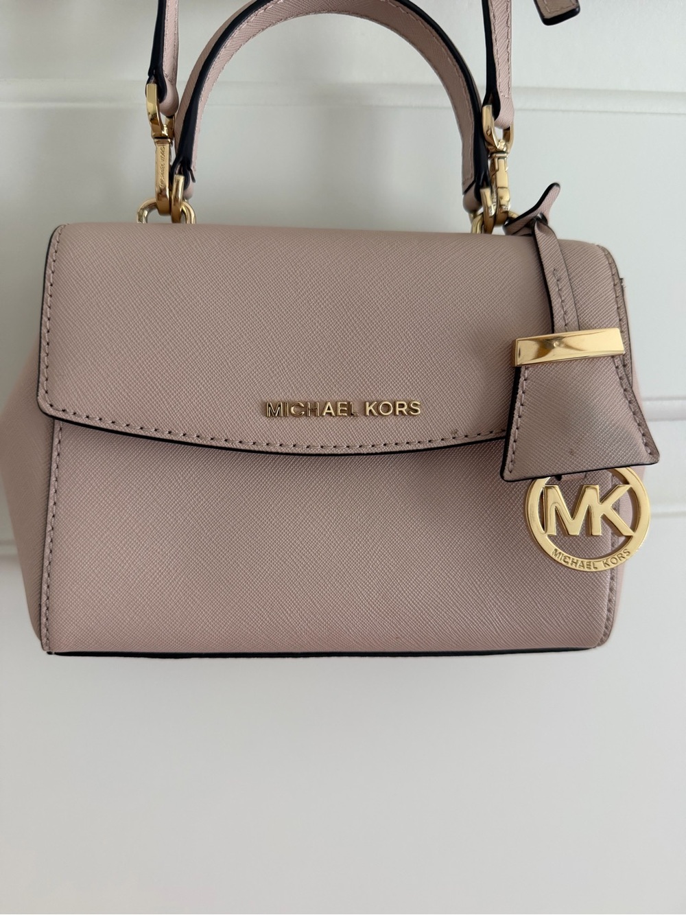 Michael Kors Ava Extra-Small Saffiano Leather Crossbody Bag